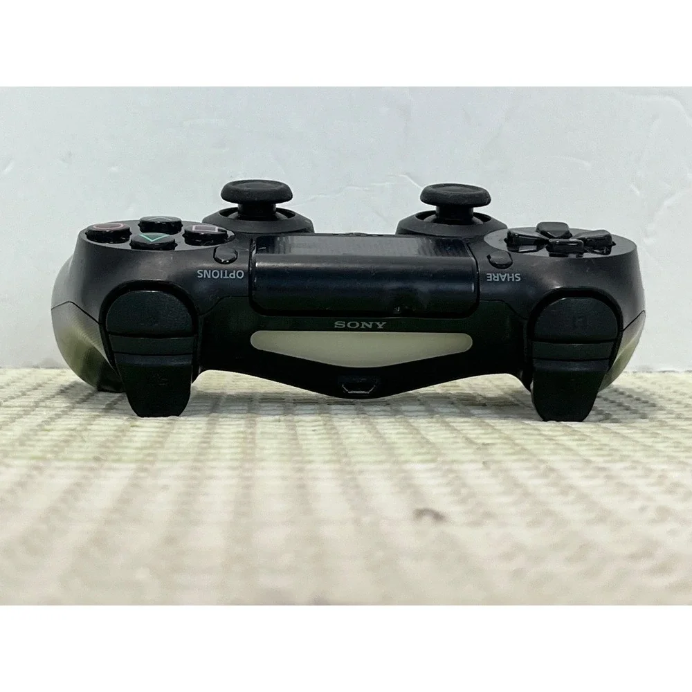 Sony DualShock 4 Wireless Controller PS4 Jet Black CUH-ZCT1U *UNTESTED GOOD